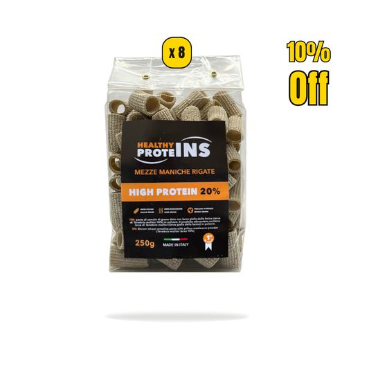 Box da 8- Pasta Con Larva Gialla Della Farina - 20% Proteine